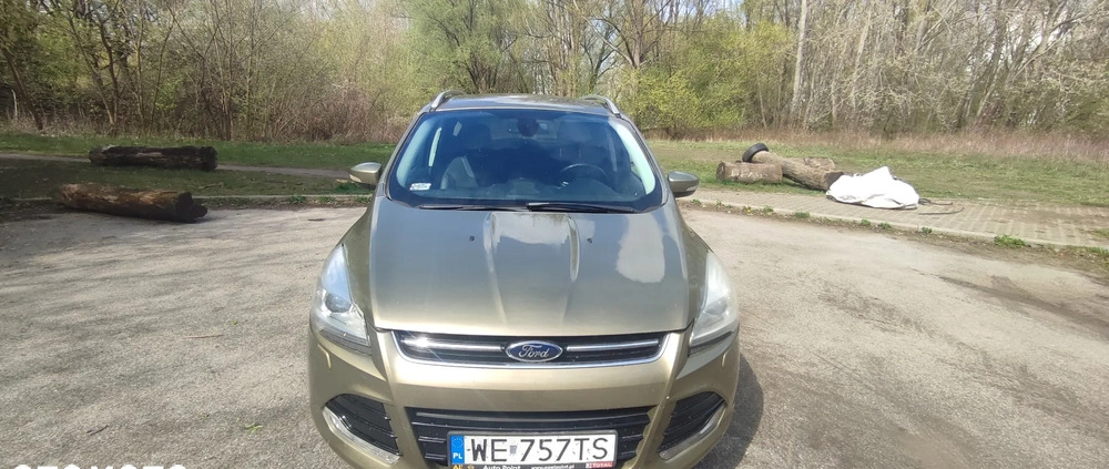 Ford Kuga cena 48600 przebieg: 189696, rok produkcji 2013 z Warszawa małe 106